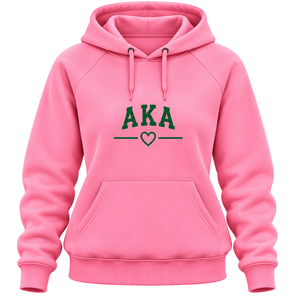 <b>Pink</b> Graphic Pullover Hoodie Women Casual Hooded <b>Top</b> <b>Long</b> <b>Sleeve</b> Letter Design Comfortable Sorority Inspired Fashion Apparel - Product Image 1