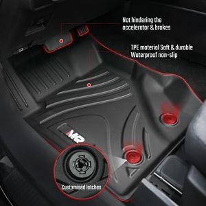 Tappetini Auto 3D in TPE per Ford Bronco 4 Porte 2021-2023, Accessori Interni per Tutte le Stagioni, Set Completo - Product Image 3