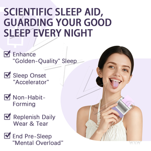 Films oraux à dissolution rapide de mélatonine pour le sommeil, favorisent un endormissement plus rapide, améliorent la qualité du sommeil profond, complément de sommeil portable - Product Image 3