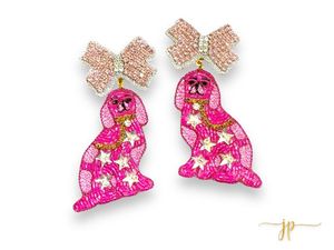 Pendientes de múltiples cuentas de moda Pendientes festivos hechos a mano para mujeres Al mejor precio Pendientes de cuentas - Product Image 2