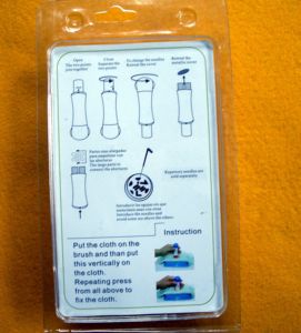 Aiguille à feutrer HC0029 avec 7 aiguilles, manche en plastique, outil artisanal pour travaux manuels - Product Image 2