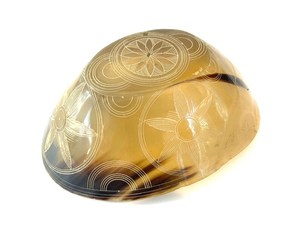 Cuenco de Cuerno de Búfalo Orgánico, Pieza de Vajilla Sostenible - Product Image 2