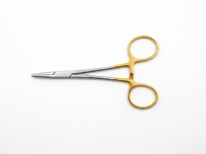 Pinces hémostatiques chirurgicales droites en acier inoxydable pour la chirurgie générale, certifiées CE, classe I, instrument manuel - Product Image 1