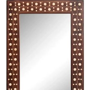 Unique Indian Handmade Bone Inlay Art Deco Design Lightweight Modern Customizable Wall <b>Mirror</b> Decorative <b>Frame</b> High Quality Home - Product Image 1