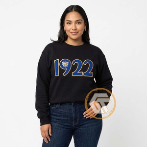 Pull en molleton de coton brodé personnalisé de haute qualité pour femme, motif Sigma Gamma Rho, collection automne/hiver, écologique et à séchage rapide - Product Image 4