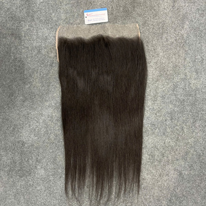Mejor Producto: Cabello Natural Liso Frontal 13x6, Cierre de Encaje Virgen, 100% Cabello Humano Vietnamita, Aspecto Natural, Súper Sedoso, Alta Calidad - Product Image 2