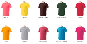 Camisetas Casuales de Alta Calidad en Poliéster/Algodón, Cuello Redondo, Manga Corta, Impresión Digital, Colores Hermosos, Logotipo Personalizado en el Pecho - Product Image 2