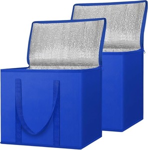 2Pk Insulated Reusable Grocery Bags, Collapsible Cooler Bag for Groceries, Heavy Duty Large Insulated Bag - Product Image 5