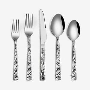 Ensemble de couverts en acier inoxydable de conception antique avec poignée polie miroir Ensemble de couverts de luxe de haute qualité - Product Image 4