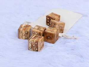 Hand Crafted Custom Designed 4-Side Buffalo Bone <b>Dice</b> Polished Animal Luxury Style Gaming <b>Dice</b> With Size 16mm at low Price - Product Image 2