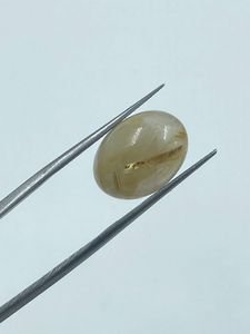 Natural <b>Golden</b> <b>Rutilated</b> <b>Quartz</b> Faceted <b>Quartz</b> Gemstone Loose Stone 8.05Cts For Jewelry Making - Product Image 1