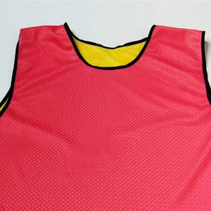 High Quality Breathable Plus Size Soccer Vest Durable Comfortable 100% Polyester Customizable for Sports Training and <b>Matches</b> - Product Image 3