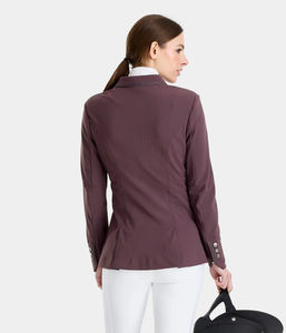 Veste de compétition d'équitation pour femmes OEM, automne/hiver, tissu extensible doux, durable, imperméable, séchage rapide, logo personnalisé - Product Image 5