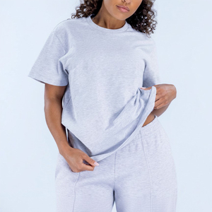 Camisetas de Verano para Mujer, Cuello Redondo, Manga Corta, Tejidas, Casuales, de Secado Rápido y Transpirables, Nueva Llegada, Alta Calidad, Precio Bajo al por Mayor - Product Image 6