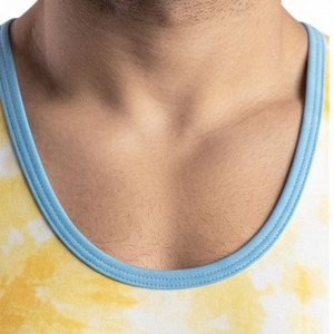 Maillot de lutte de compression pour hommes, col rond, sans manches, maillot de sport de lutte pour hommes - Product Image 4