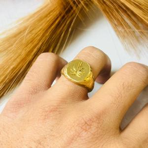 Gothic Signet <b>Ring</b> Brass <b>Snake</b> <b>Ring</b> 18k Gold Plated Oval Pinky <b>Ring</b> Wholesale Punk Unisex <b>Ring</b> - Product Image 3