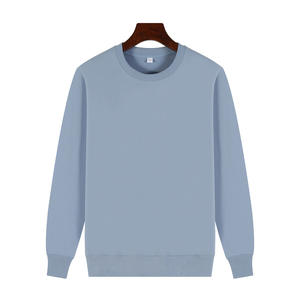 Sweat-shirt pour homme de haute qualité, en tissu polaire d'hiver uni, 100% coton, teinture numérique unie, doublé, imperméable, 180g, décontracté - Product Image 4