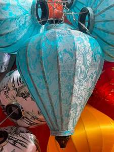 Bulk Natural Large Diameter Outdoor Traditional Silk Lantern <b>String</b> Light Decor Supplier Vietnam - Product Image 1