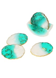 Posavasos de Resina, Decorativos y Únicos, con Superficie Resistente al Calor, para Uso en Hogar, Hotel o Restaurante - Product Image 3