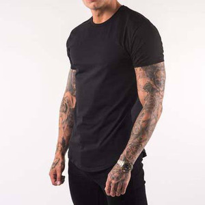 Wholesale Gym Causal Cotton Sports Fitness Wear Plus Size Men's T-shirt Custom Plain Slim Fit t Shirt for Men - Product Image 5