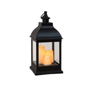 Lanterne à bougie en métal vintage, porte-bougie décoratif suspendu pour la maison, le jardin, la terrasse, le balcon, la décoration de centre de table - Product Image 1