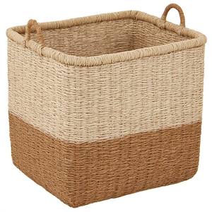 Panier de rangement artisanal haut de gamme en jonc de mer pour la cuisine et la salle de bain, idéal pour la décoration et le rangement domestique multifonctionnel - Product Image 5