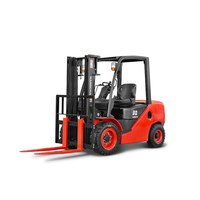 Chariot élévateur diesel de 4 tonnes et 5 tonnes avec moteur japonais en option pour l'utilisation en entrepôt industriel