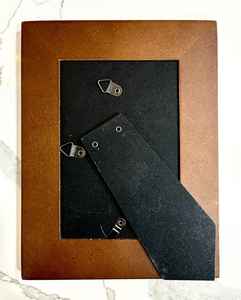 Marco de Fotos Moderno de Lujo con Incrustaciones de Hueso para Decoración de Mesa, Marco de Fotos Tallado a Mano con Tiras Negras - Product Image 6