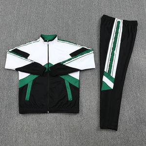 Conjunto Deportivo de Hombre con Capucha 2 en 1, Chaqueta y Pantalón de Forro Polar con Estampado de Leopardo/Personajes, Ropa Deportiva con Cierre Completo para Gimnasio y Running, Uso Casual - Product Image 4