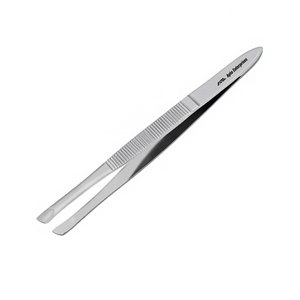 Pinza para Cejas con Punta Inclinada de 3.5 Pulgadas, Mango Antideslizante con Dientes, Precisión Alemana para Depilación, Belleza y Salón - Product Image 5