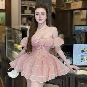 Robe longue en soie pour femme, style princesse sexy, à manches courtes, lavable, simple, naturelle, décontractée, formelle, élégante et confortable pour diverses occasions - Product Image 6