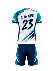 Uniforme de Fútbol Profesional para Entrenamiento al Aire Libre, Colores Personalizados, Antibacteriano, Impermeable, Jersey Sublimado - Product Image 2