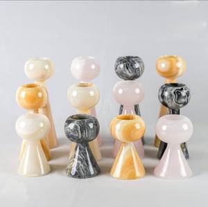 Candelabro de Madera Natural Más Vendido con Corteza de Mango, Hecho a Mano, para Velas de Té, Decoración del Hogar, al Mejor Precio - Product Image 5