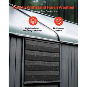 Ventilatore da Soffitta a Parete Programmabile da 16 Pollici con Controllo della Temperatura, Velocità Variabile, 2900 CFM, Tecnologia EC Ecologica - Product Image 3