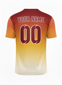 Diseño de Logotipo Personalizado, Camisetas Deportivas Estampadas con Cuello en V, Nombre del Equipo, Nombre del Jugador, Número, 100% Poliéster, Malla Ligera, Gsm - Product Image 6