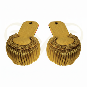 แผ่นปักตราสัญลักษณ์ยศแบบพรีเมียมสำหรับเครื่องแบบพิธีการ พร้อมสายสะพายไหล่แบบลวดลายพิเศษ - Product Image 4