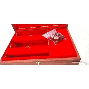 Caja de Joyería Artesanal con Marquetería de Madera Multicolor |   Diseño de Mosaico Exótico de Sheesham al por Mayor - Product Image 5