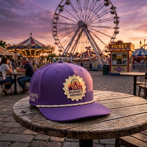 หมวกแก๊ปแบบ Snapback 5 ชิ้น พรีเมียม คัสตอม  ทรงแบน  ตาข่ายไนลอน  ตัดด้วยเลเซอร์  ปักลายนูน 3 มิติ  สำหรับเล่นกีฬา - Product Image 6