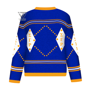Sigma-cárdigan bordado de acrílico, personalizado, gama Rho, Sorority - Product Image 3
