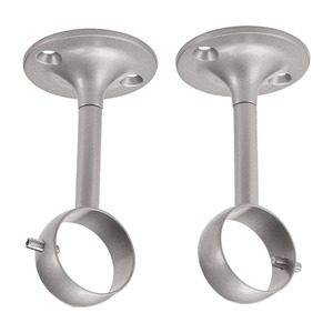 Soportes de Techo para Cortinas de Níquel Cepillado de Aleación de Zinc, Herrajes para Cortinas, Soportes para Barra de Cortina de Ventana, Venta al por Mayor - Product Image 1