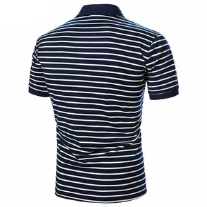 Nouveaux polos pour hommes avec logo personnalisé, manches courtes, sublimés ou unis, polos pour hommes en vente en ligne à bas prix - Product Image 2
