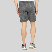 Shorts de sport pour homme noirs, séchage rapide, taille mi-haute élastique, avec poche latérale, polyester/coton