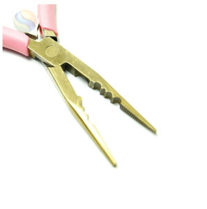 “Professional <b>Micro</b> Ring Hair <b>Extension</b> Pliers Kit – Premium Beading Tool Set with Leather Pouch - Product Image 5