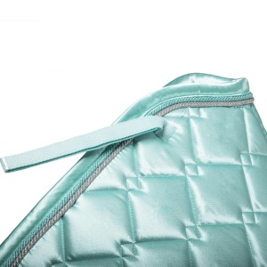 Tapis de selle en cuir équestre avec doublure en tissu, logo personnalisé, équipement d'équitation de haute qualité, respirant et à séchage rapide - Product Image 5