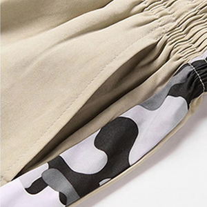 Shorts pour hommes en toile 100% coton, imprimés par sublimation, mode estivale, taille élastique, écologiques, séchage rapide, respirants - Product Image 2