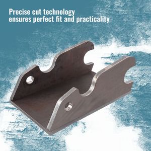 Orejas de cucharón de excavadora de 3/4 de pulgada de grosor con placa de unión rápida para Kubota U55 KX057 KX191 - Product Image 3
