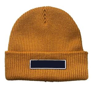 Gorro de Invierno Unisex con Logotipo Bordado Personalizado, 100% Acrílico, Tejido Cálido, para Senderismo al Aire Libre, Gorros Jacquard - Product Image 1