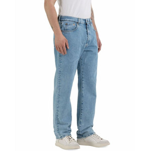 Jean large délavé pour homme, style urbain, marque privée, couleur personnalisée, 100 % coton respirant et écologique - Product Image 3