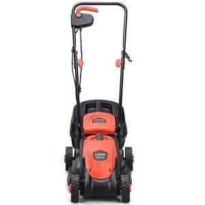 Tagliaerba Elettrico Leggero da 13 Pollici, 15,5 Libbre, con Contenitore di Raccolta Erba da 8 Galloni, 3 Altezze di Taglio Regolabili, Alimentazione Diesel - Product Image 3