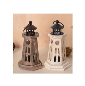 Elegante Farol de Madera para Decoración Rústica del Hogar, Decoración Festiva, Bodas y Exhibición Diaria - Product Image 5
